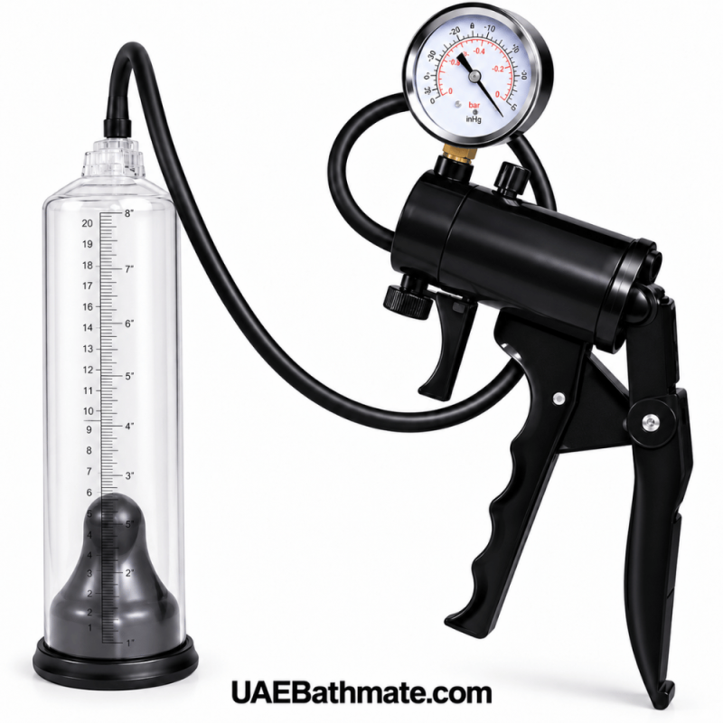 Dual Function Vacuum Pistol Penis Pump UAE