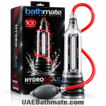 Bathmate Hydromax X30 penis pump with hand pump and packaging