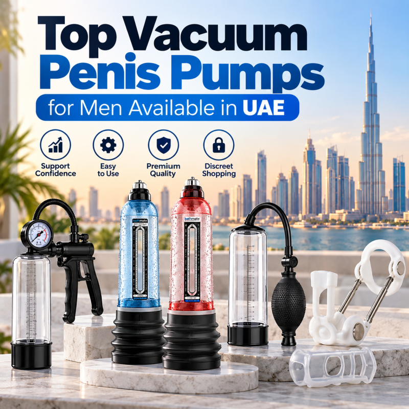 Top vacuum penis pumps for men available in UAE