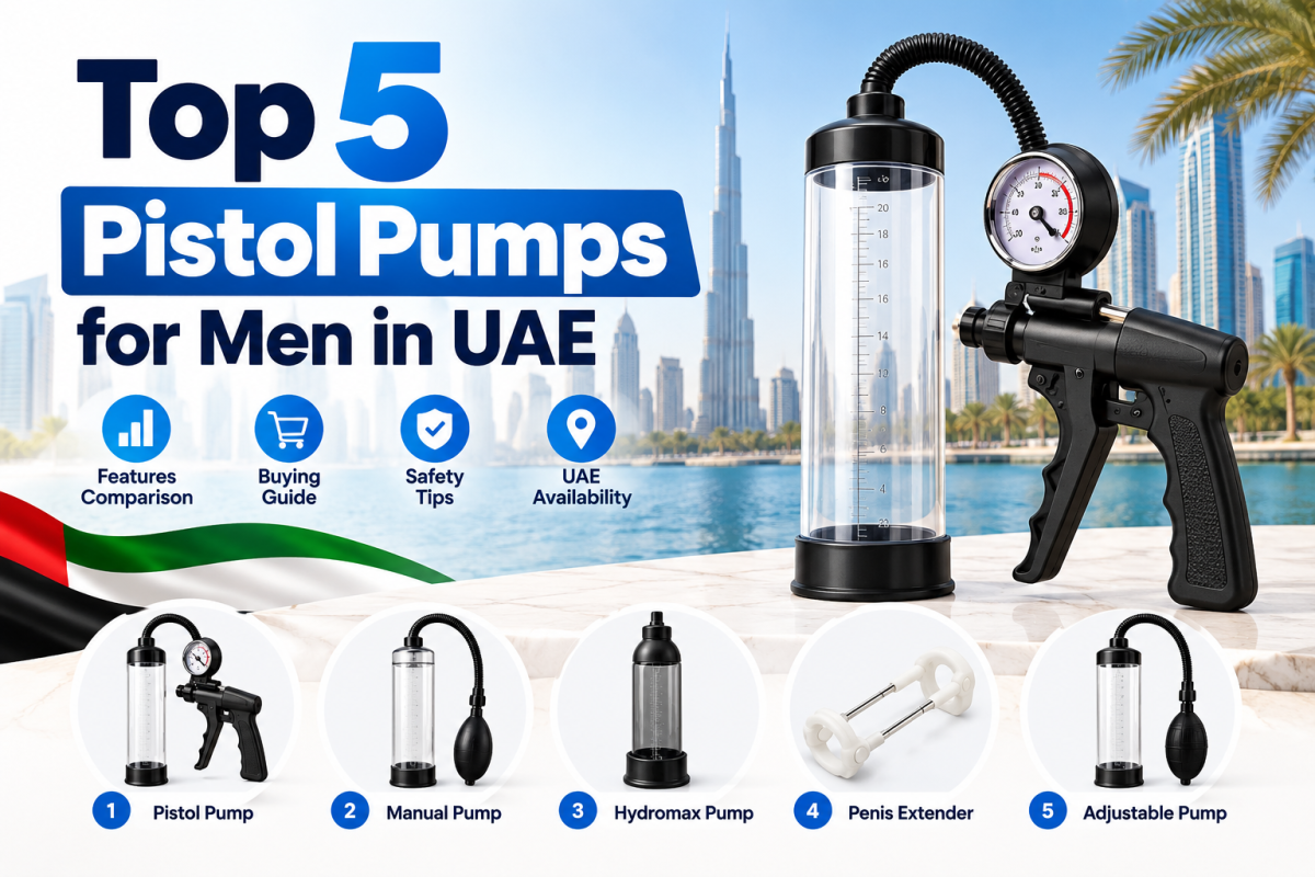 Top 5 Pistol Pumps for Men in UAE